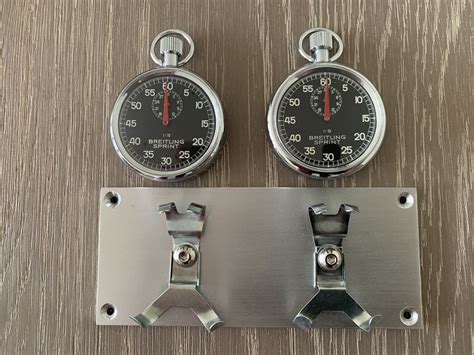 Vintage Breitling Sprint Stopwatch Panel Dashboard Rally Timer 